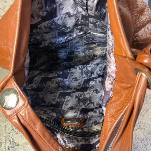 Jason Drake brown hobo Bag - Picture 8 of 14